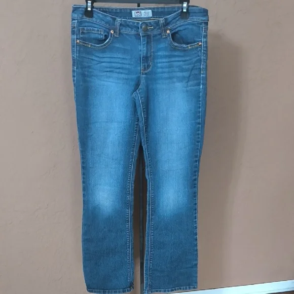 lei Jeans Vintage Lei Ashley Boot Cut Blue Jeans Lowrise Slim